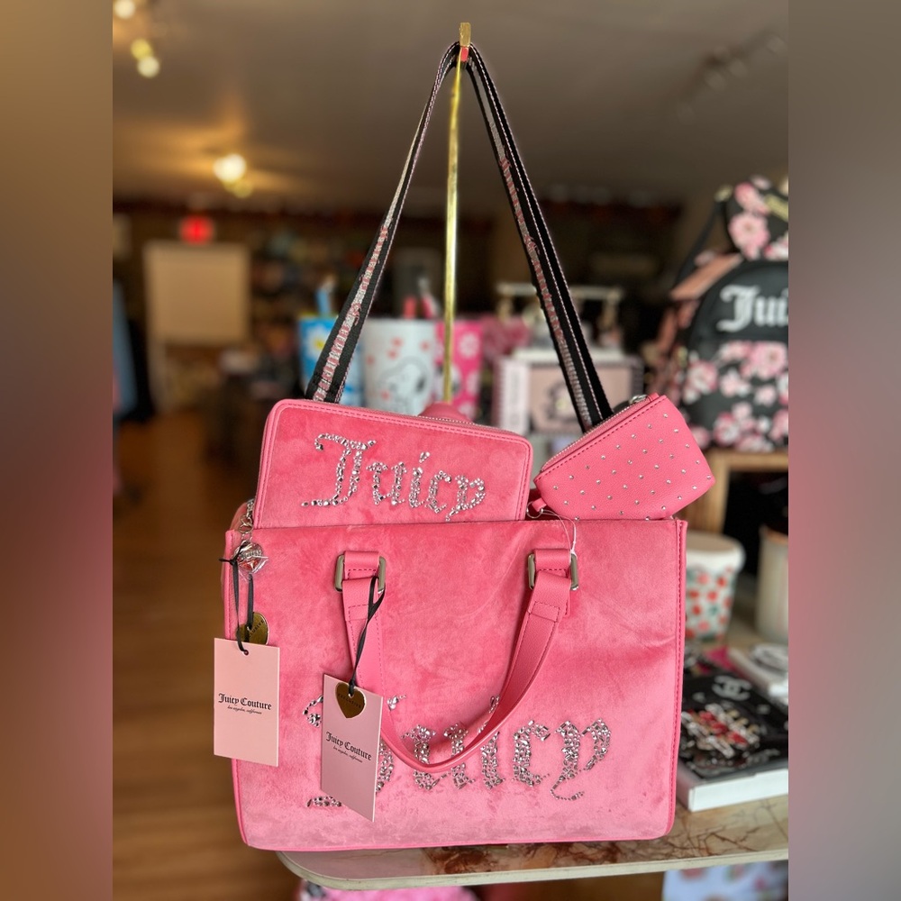 Juicy Couture Pink Tote & wallet